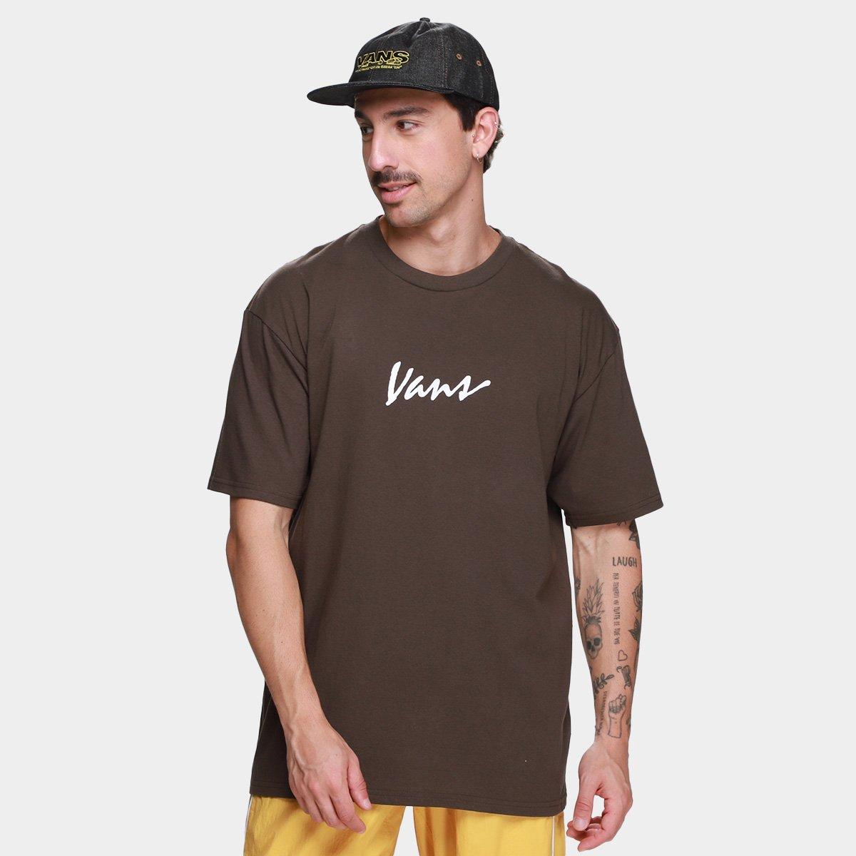 Camiseta Vans Classic Script Masculina - 1