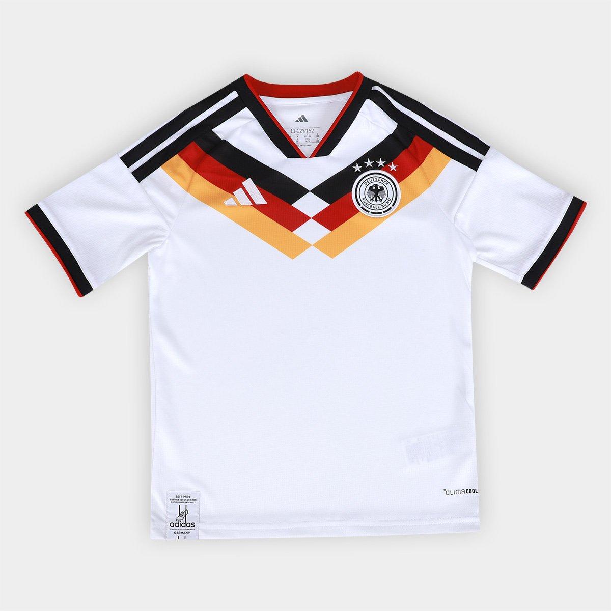 Camisa Seleção Infantil Alemanha Home 2026 s/n Torcedor Adidas - 1