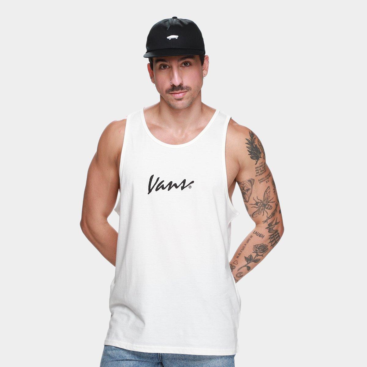 Regata Vans Claic Script Masculina - 1