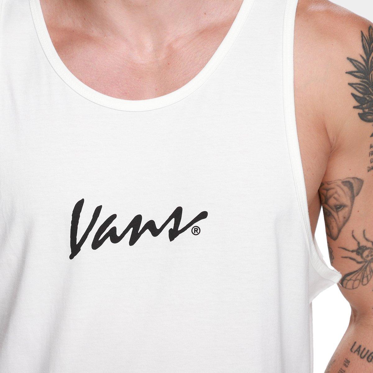 Regata Vans Claic Script Masculina - 3