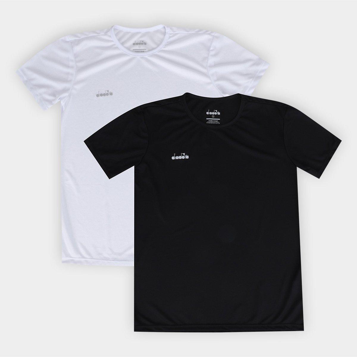 Kit Camiseta Diadora Com 2 Peças Masculina - 1