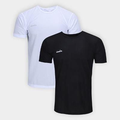 Kit Camiseta Diadora Com 2 Peças Masculina