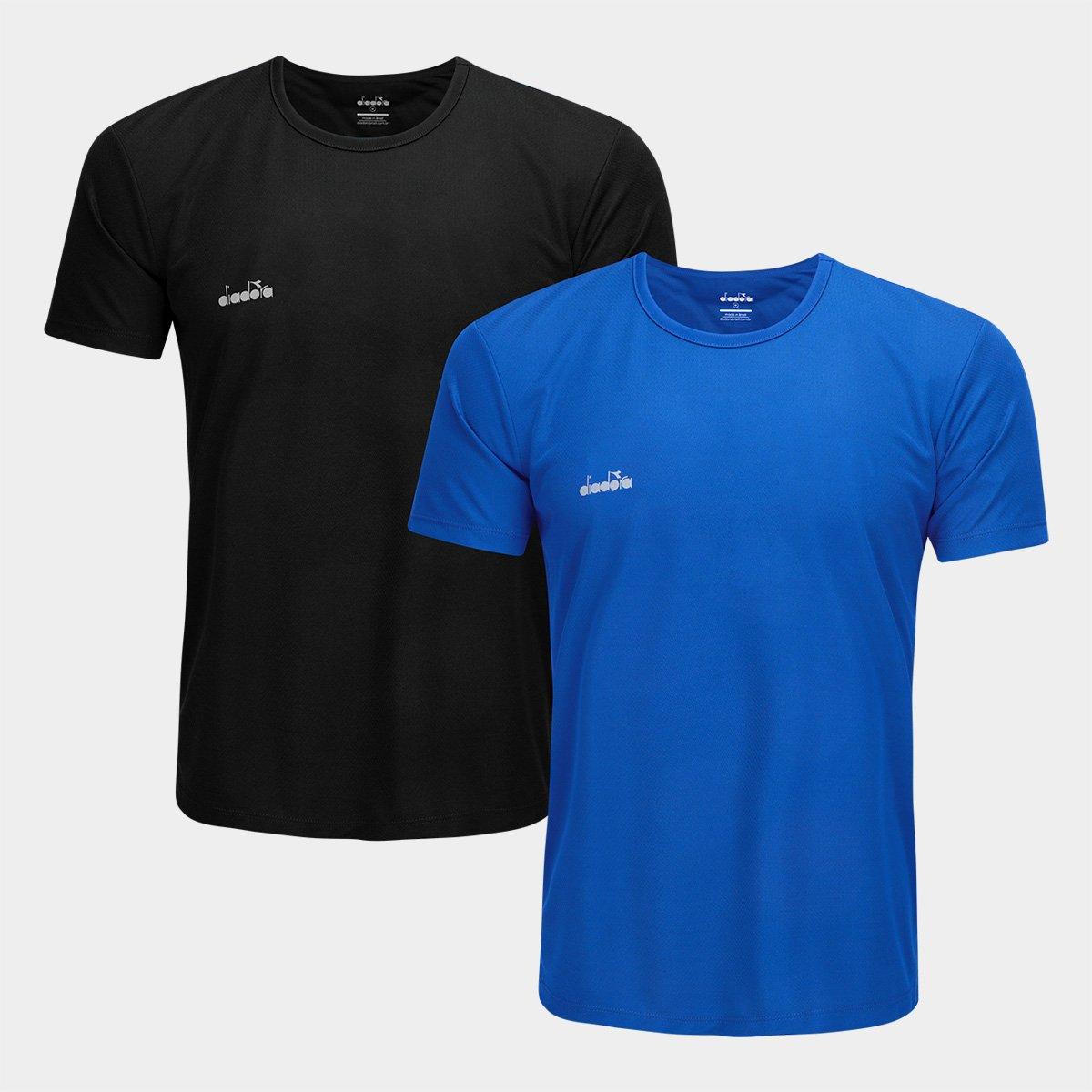 Kit Camiseta Diadora Com 2 Peças Masculina - 1