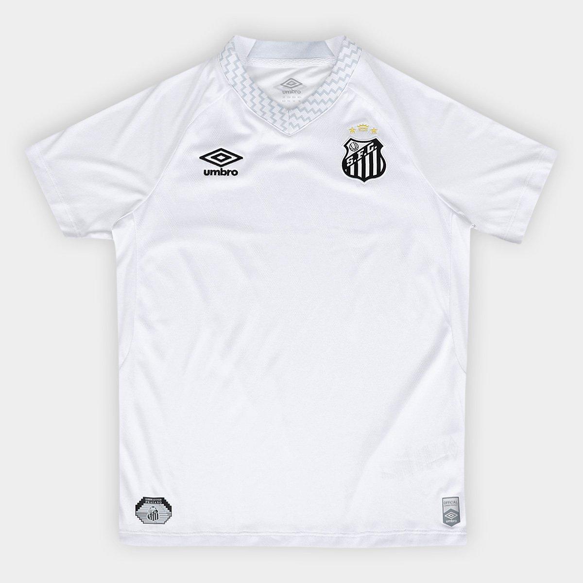 Camisa Infantil Santos I 25/26 s/n Torcedor Umbro - 1