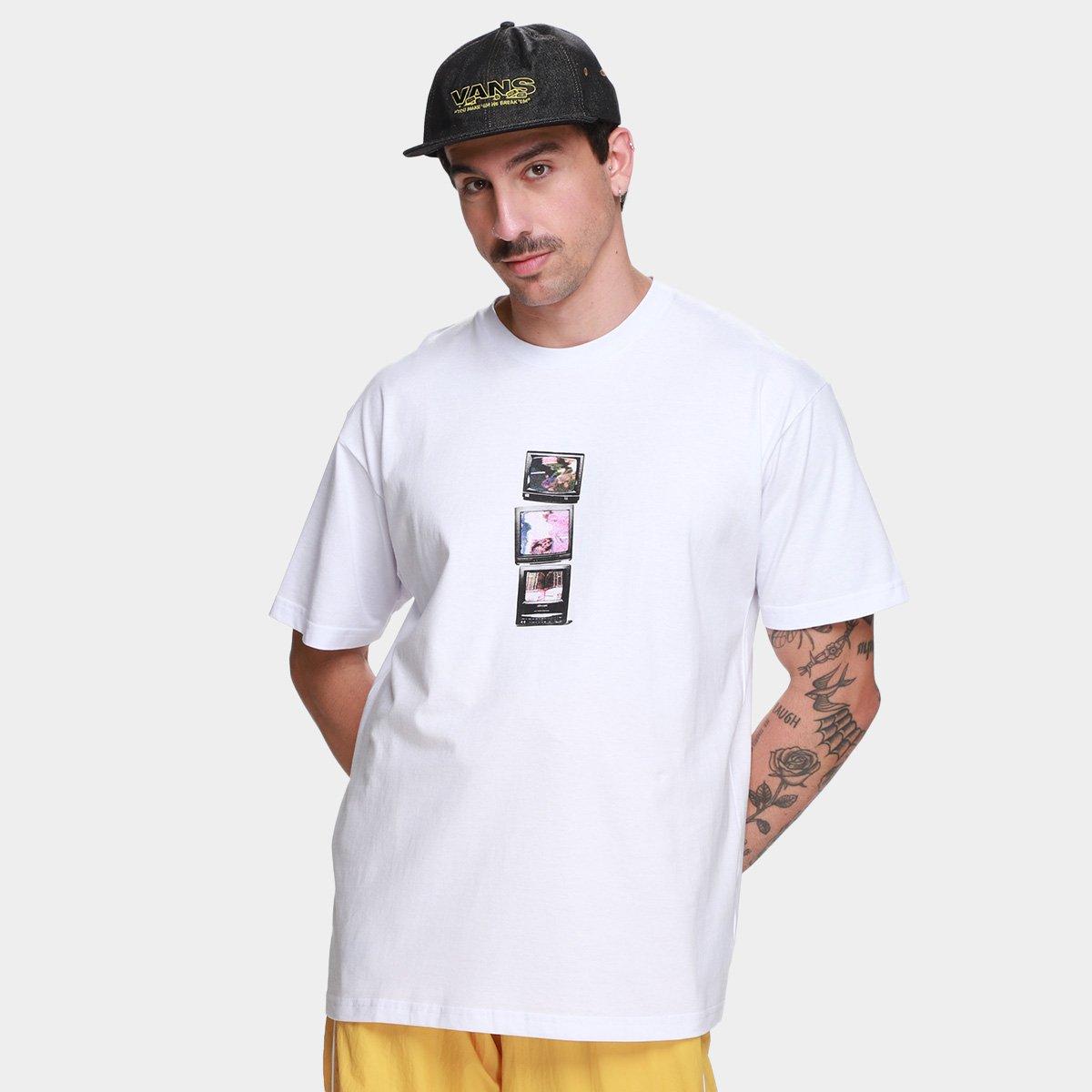 Camiseta Vans Vee Tv Masculina - 1