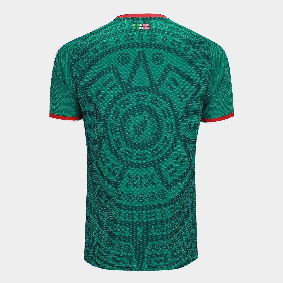 Camisa Seleção México Home Torcedor 2026 s/n Adidas Masculina - 2
