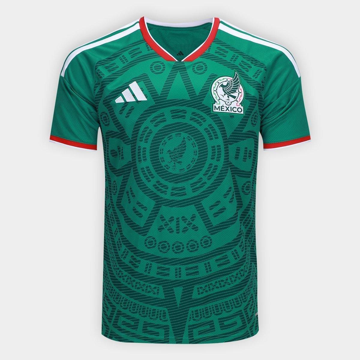 Camisa Seleção México Home Torcedor 2026 s/n Adidas Masculina - 1
