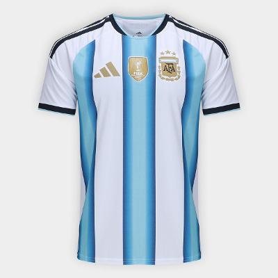 Camisa Seleção Argentina Home Torcedor 2026 s/n Adidas Masculina