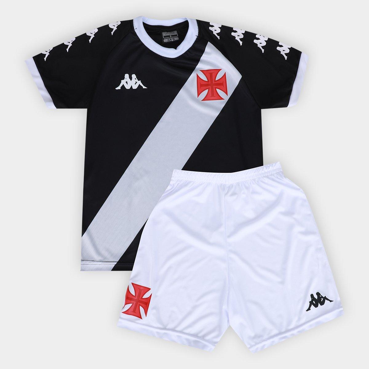 Kit Infantil Vasco Kappa Supporter Class - 1
