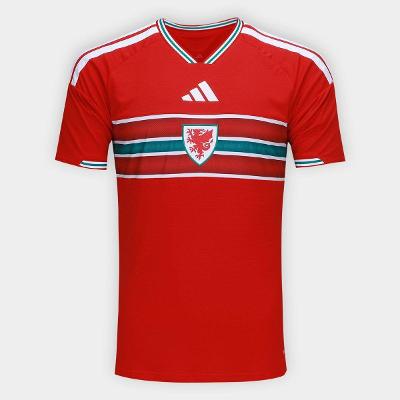 Camisa Seleção Pais de Gales Home Torcedor 2026 s/n Adidas Masculina