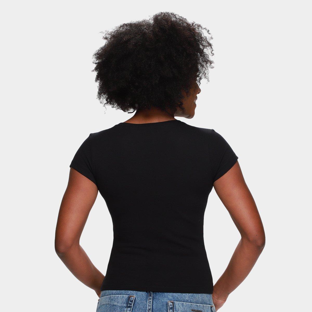 Kit Camiseta Nicoboco Earth Casual Feminina - 3 Peças - 4