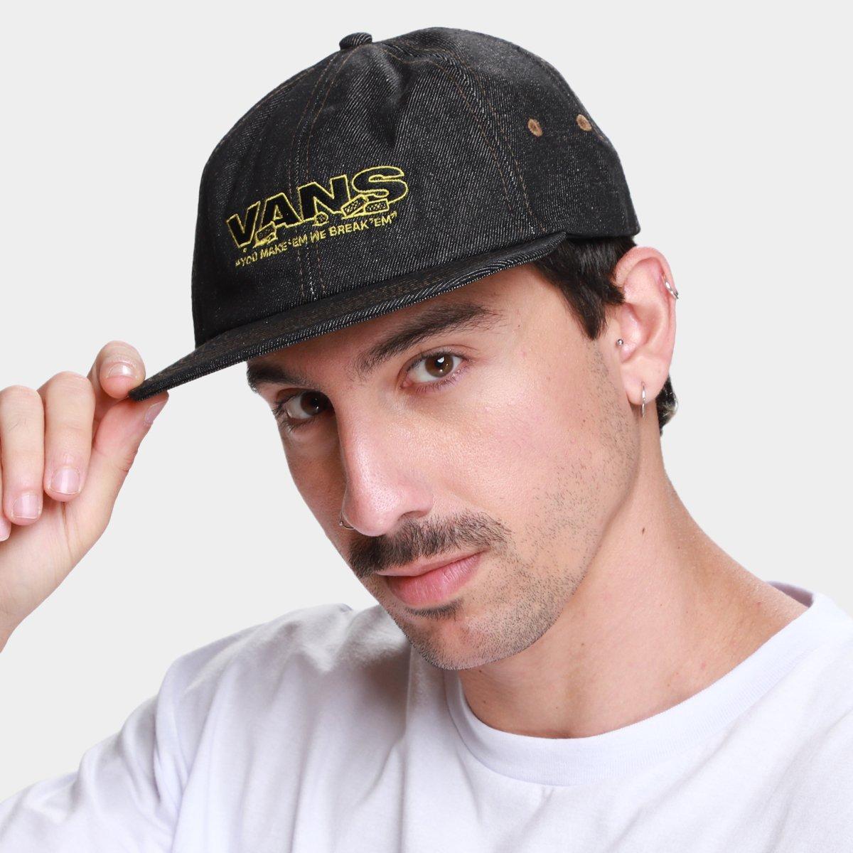 Boné Aba Reta Vans Cushman Jockey Masculino - 2
