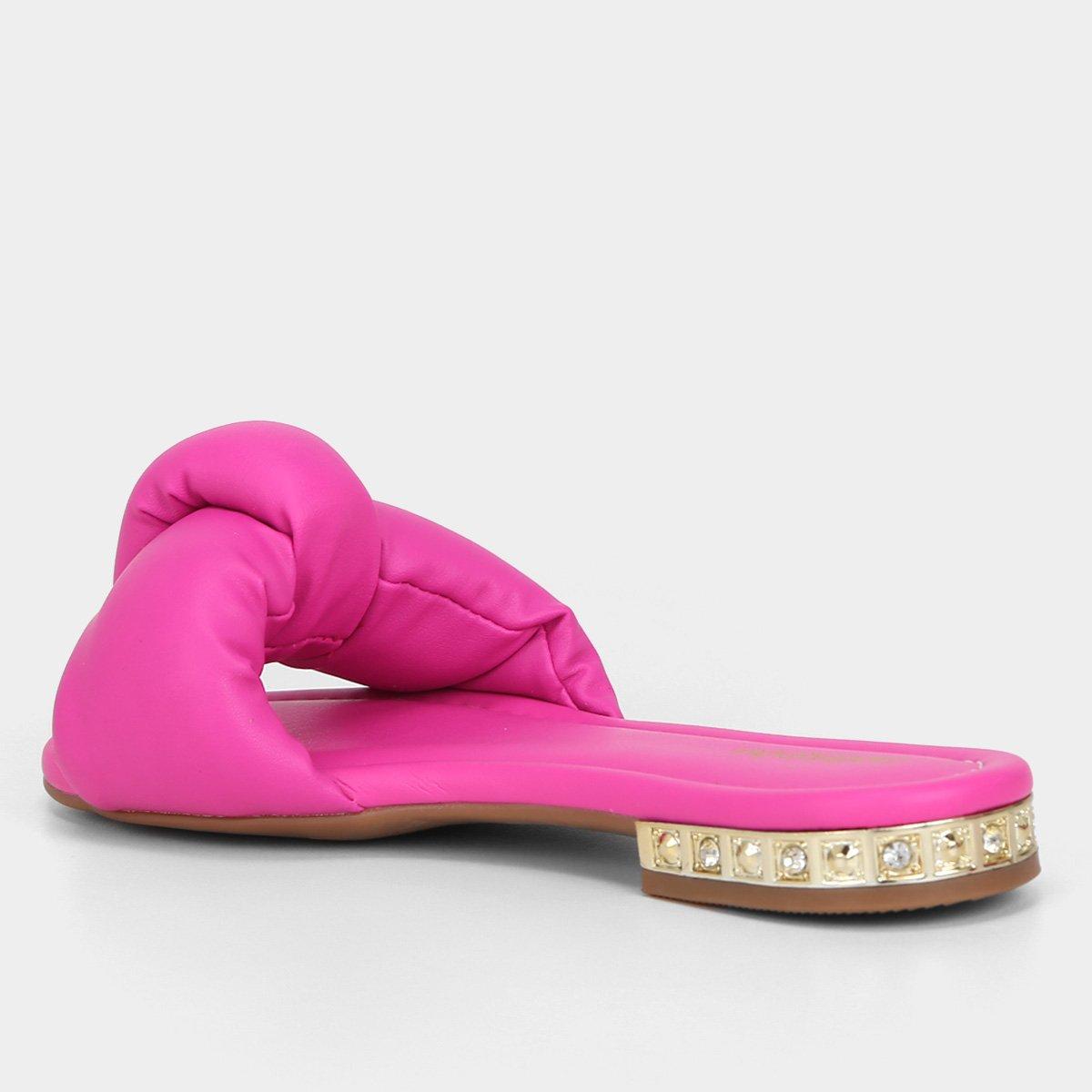 Sandália Infantil Molekinha Nó Strass - 4