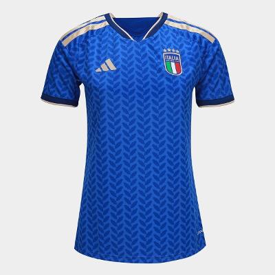 Camisa Seleção Itália Home Torcedor 2026 s/n Adidas Feminina