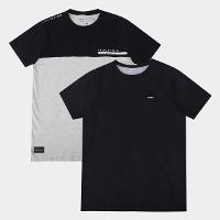 Kit Camiseta Industrie Básica Masculina 2 Peças - 1