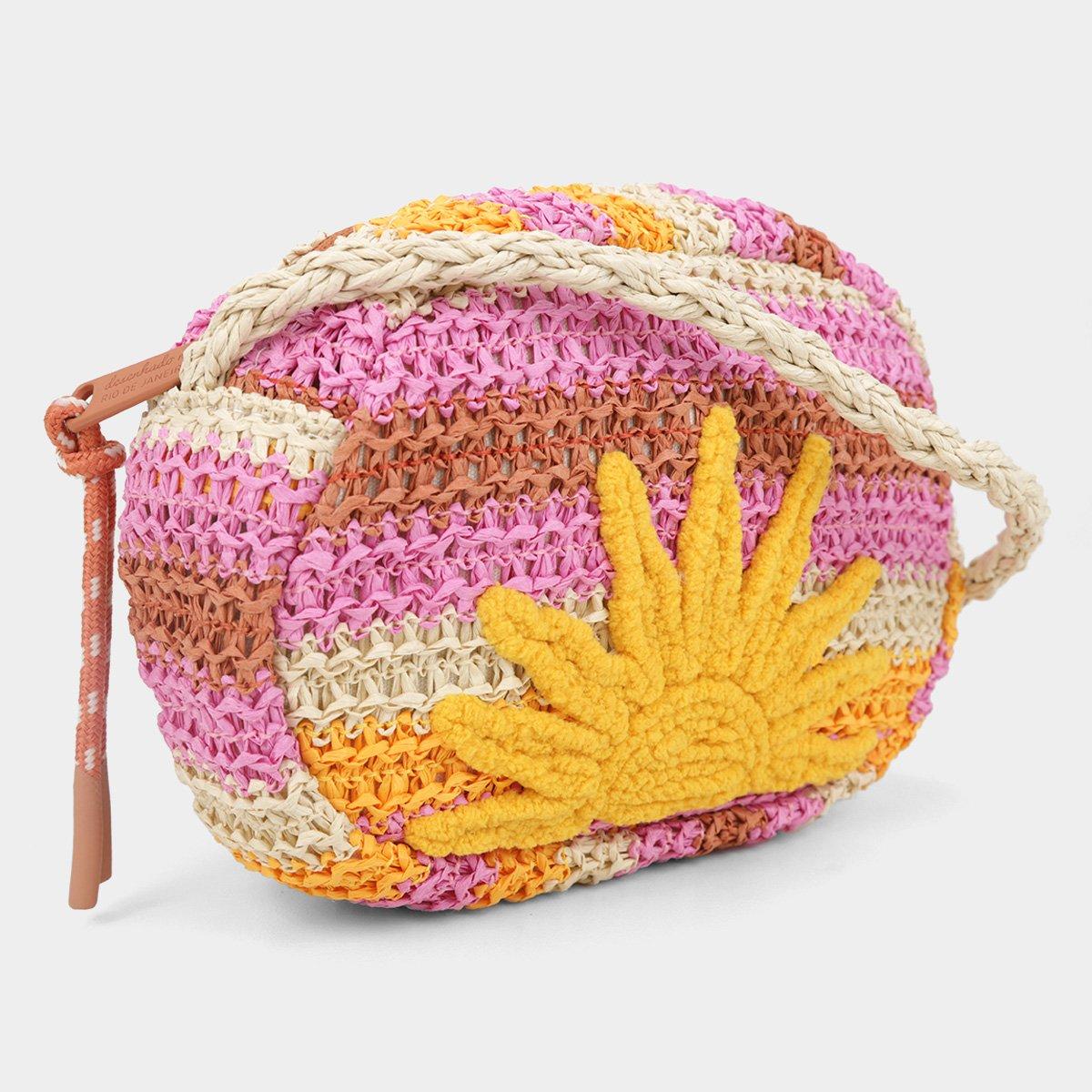 Bolsa Farm Chuchu Floral Lee Artesanal Feminina - 2