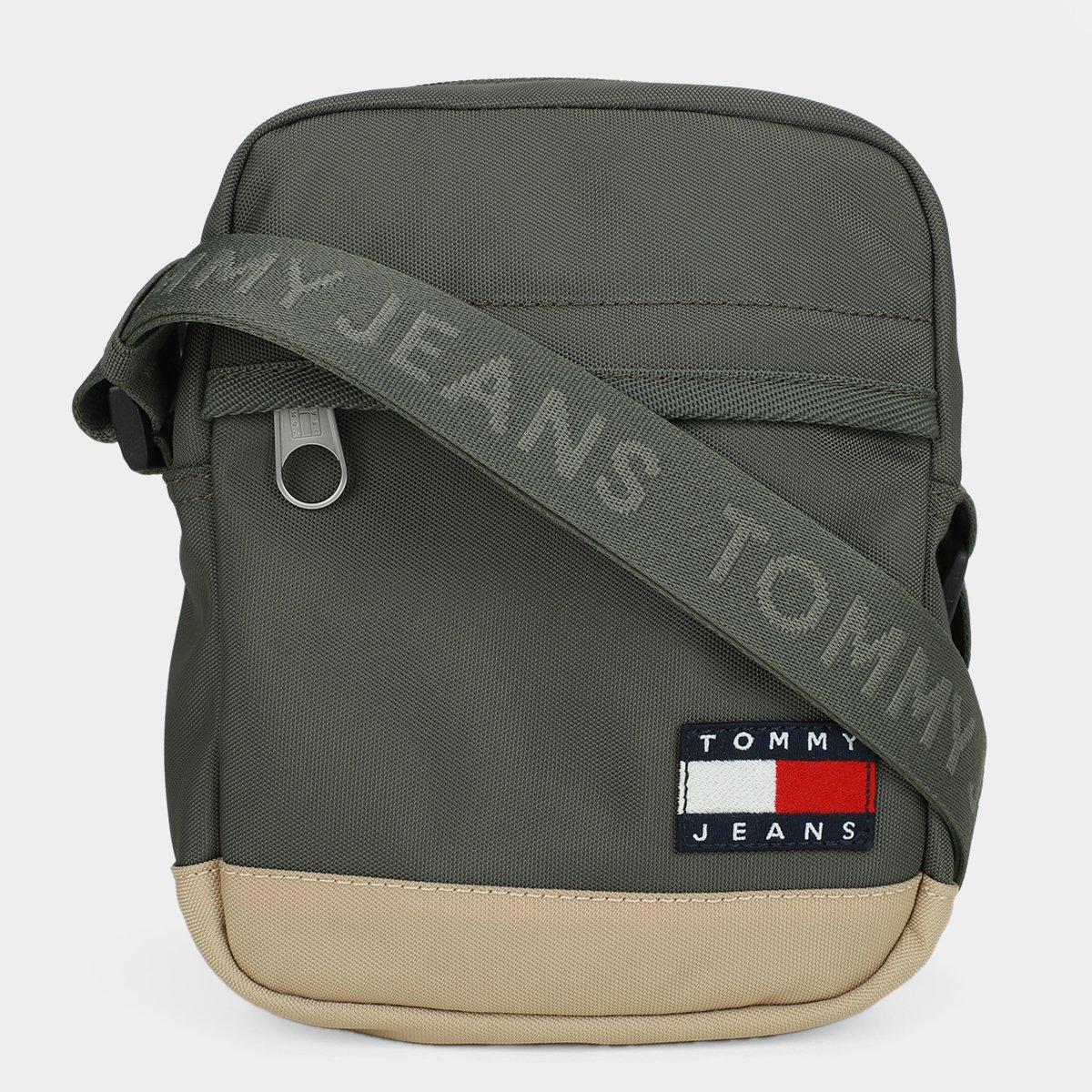 Bolsa Tommy Jeans Daily Squared Reporter Masculina - 1