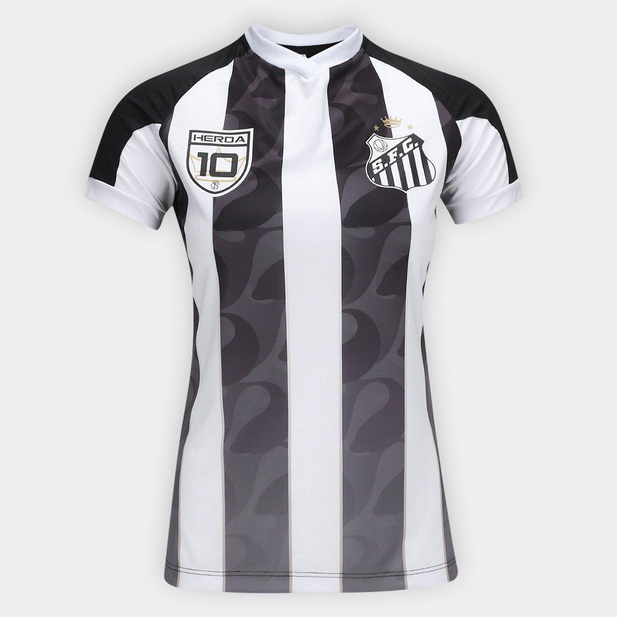 Camiseta Santos Allus Feminina - 1
