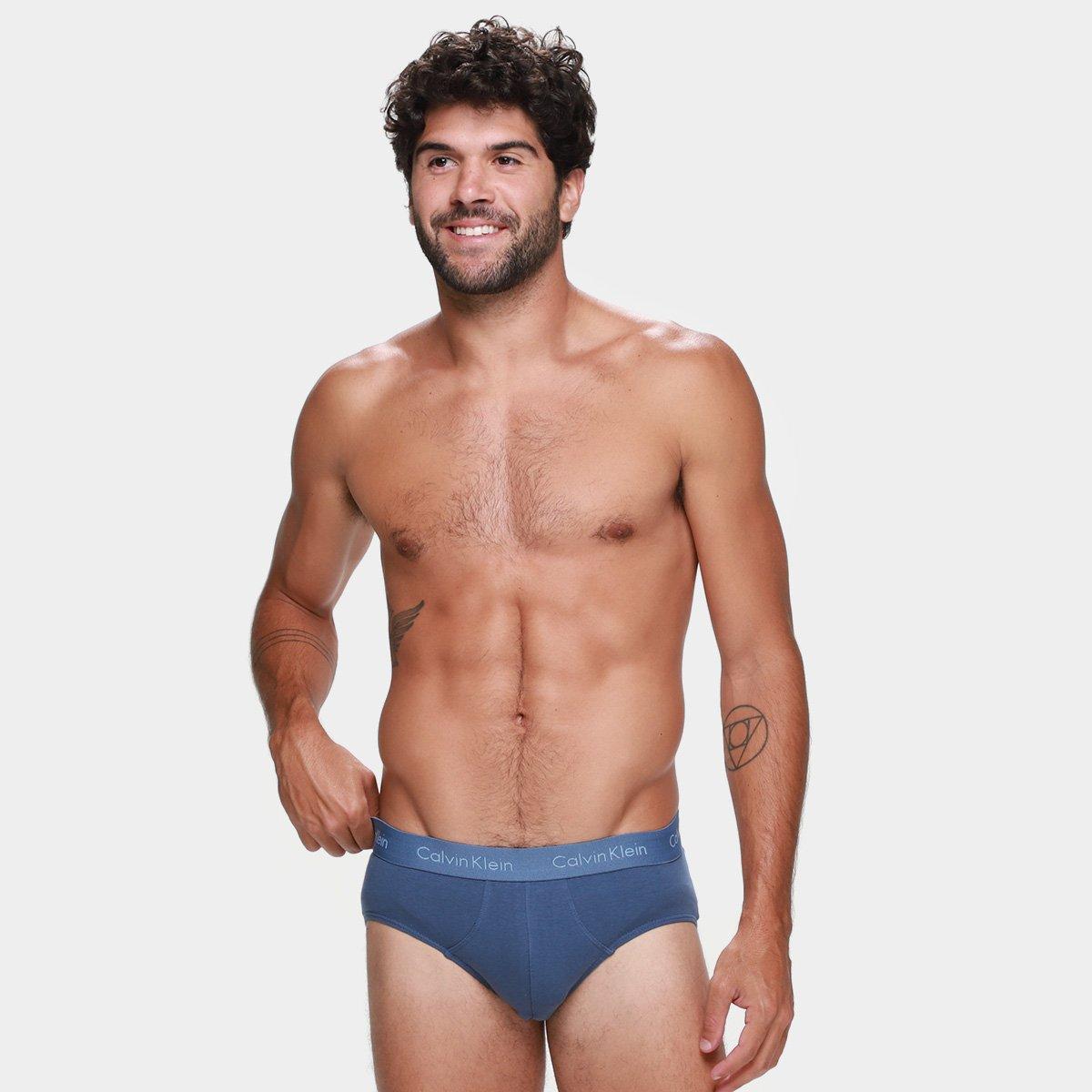 Kit Cueca Slip Calvin Klein Masculina - 3 Peças - 2