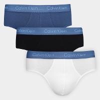 Kit Cueca Slip Calvin Klein Masculina - 3 Peças - 1