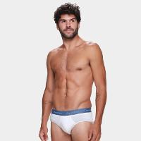 Kit Cueca Slip Calvin Klein Masculina - 3 Peças - 3
