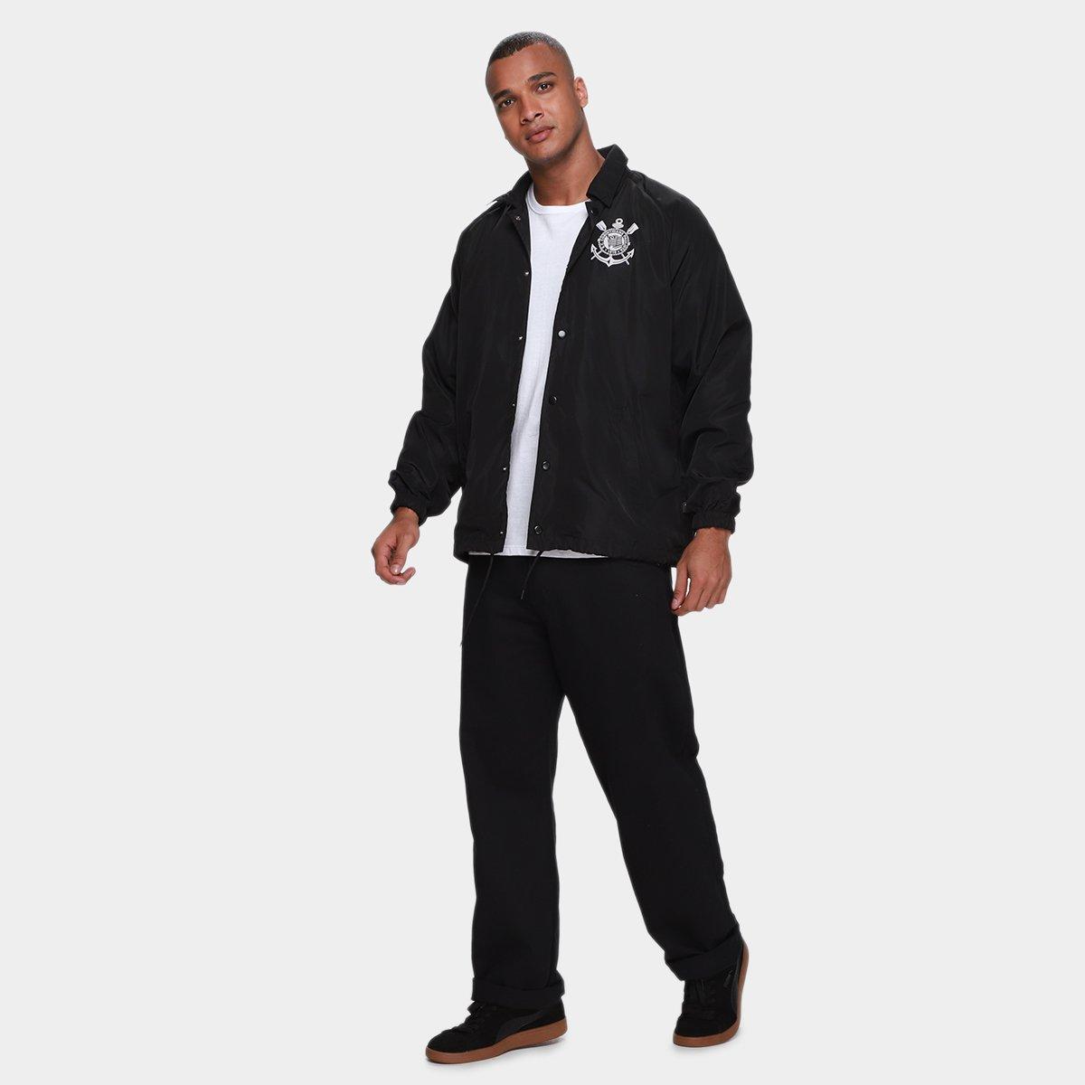 Jaqueta Corinthians Coach Masculina - 6