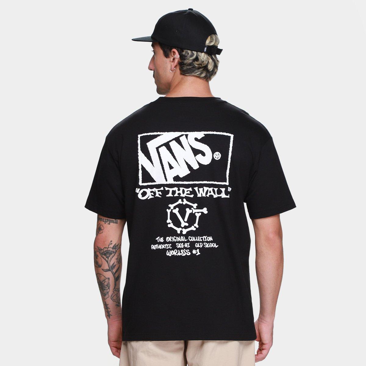 Camiseta Vans Circle Bones Masculina - 2