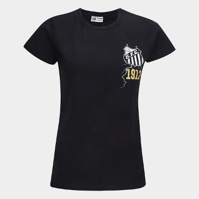 Camiseta Santos Feminina