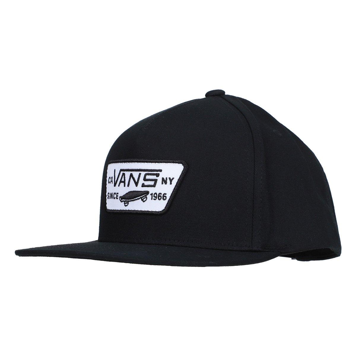 Boné Aba Reta Vans Full Patch Snapback - 1