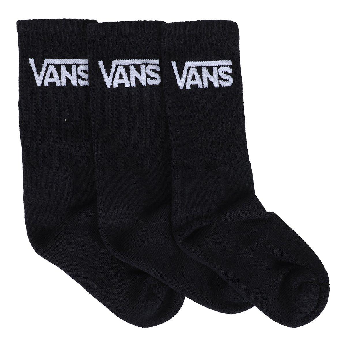 Kit Meia Vans Classic Crew Sock Masculina - 3 Pares - 2