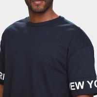 Camiseta Industrie Black Oversized Masculina - 3