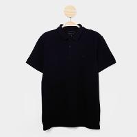 Camisa Polo Infantil Calvin Klein Logo Bordado - 1