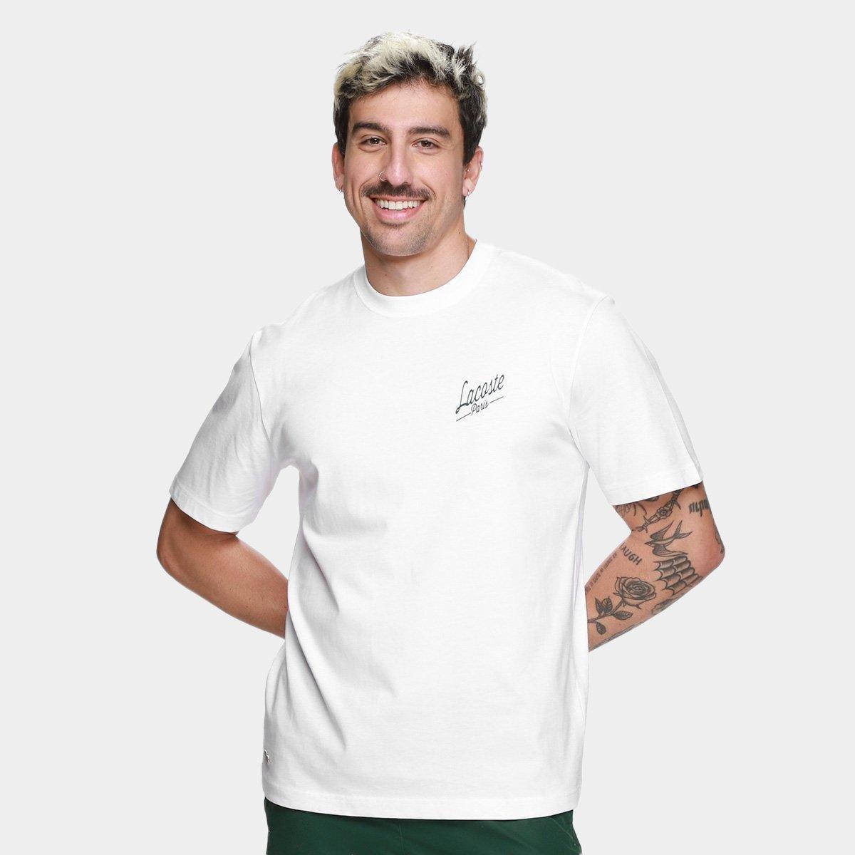 Camiseta Lacoste Casual Masculina - 1