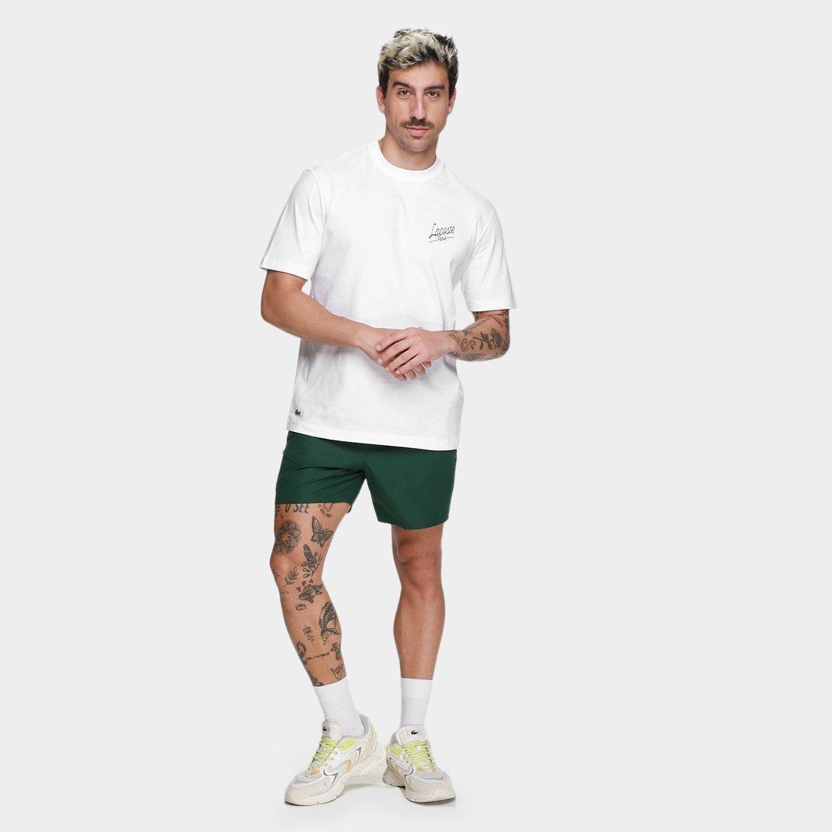 Camiseta Lacoste Casual Masculina - 4