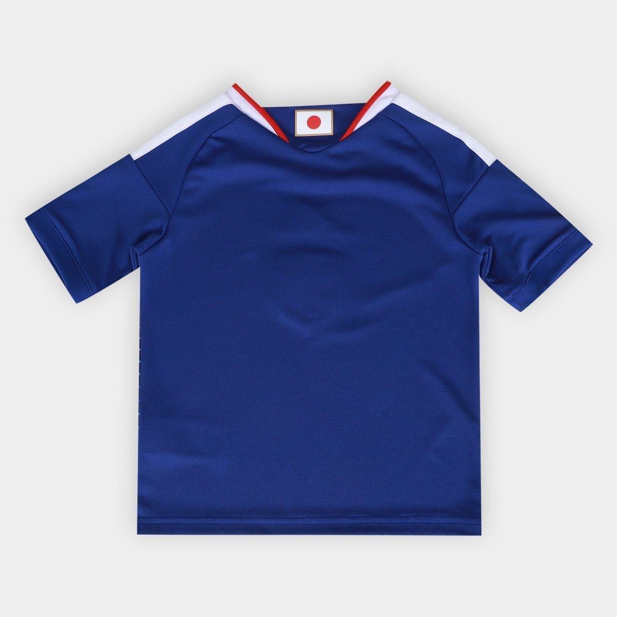 Camisa Seleção Infantil Japão Home 2026 s/n Torcedor Adidas - 2