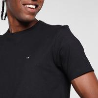 Camiseta Calvin Klein Básica Meia Malha Masculina - 3