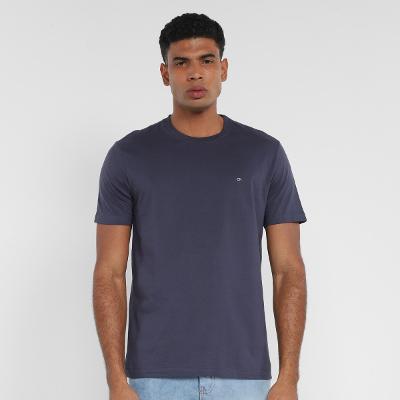 Camiseta Calvin Klein Básica Meia Malha Masculina