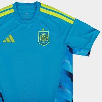 Camisa Seleção Goleiro Espanha Home 2026 Jogador Adidas Masculina - 7