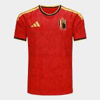 Camisa Seleção Bélgica Home Torcedor 2026 s/n Adidas Masculina - 1