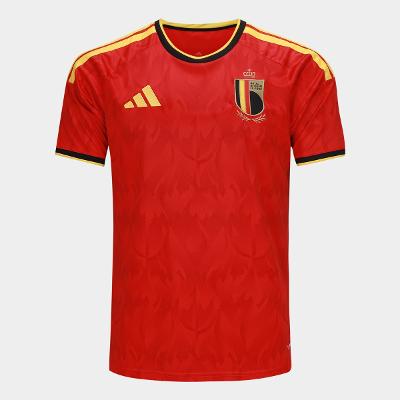 Camisa Seleção Bélgica Home Torcedor 2026 s/n Adidas Masculina