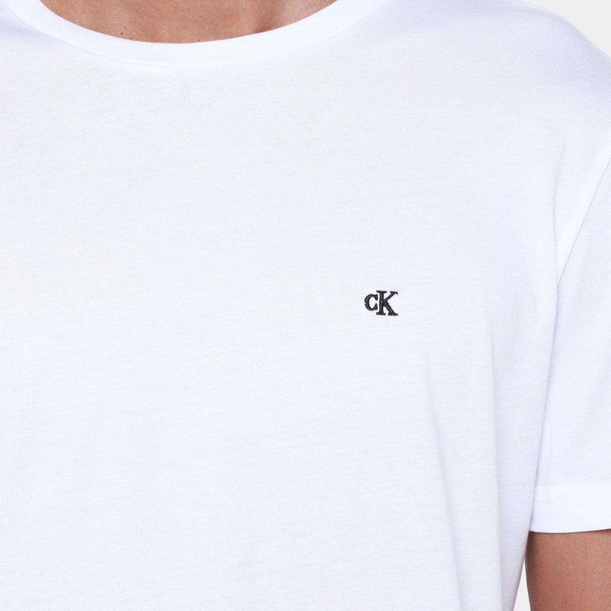Camiseta Calvin Klein Bordado Masculina - 3