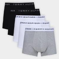 Kit Cueca Boxer Tommy Hilfiger Masculina -  5 Peças - 1