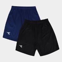 Kit Shorts Diadora Com 2 Peças Masculino - 1