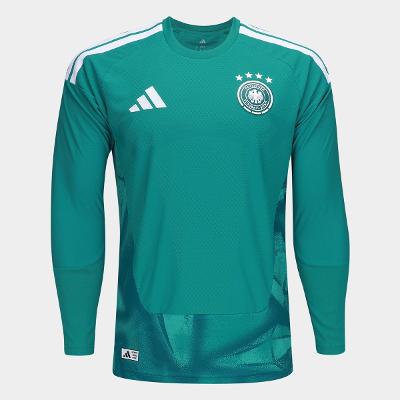 Camisa Seleção Goleiro Alemanha Home 2026 Jogador Adidas Masculina