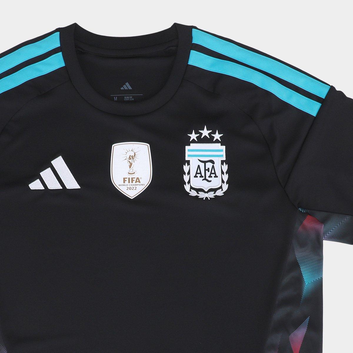 Camisa Seleção Goleiro Argentina Home 2026 Jogador Adidas Masculina - 7