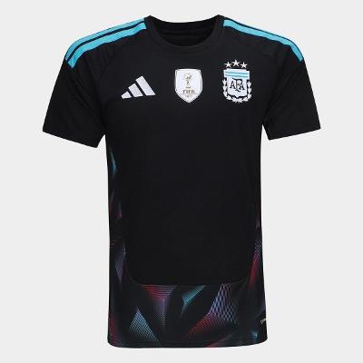 Camisa Seleção Goleiro Argentina Home 2026 Jogador Adidas Masculina