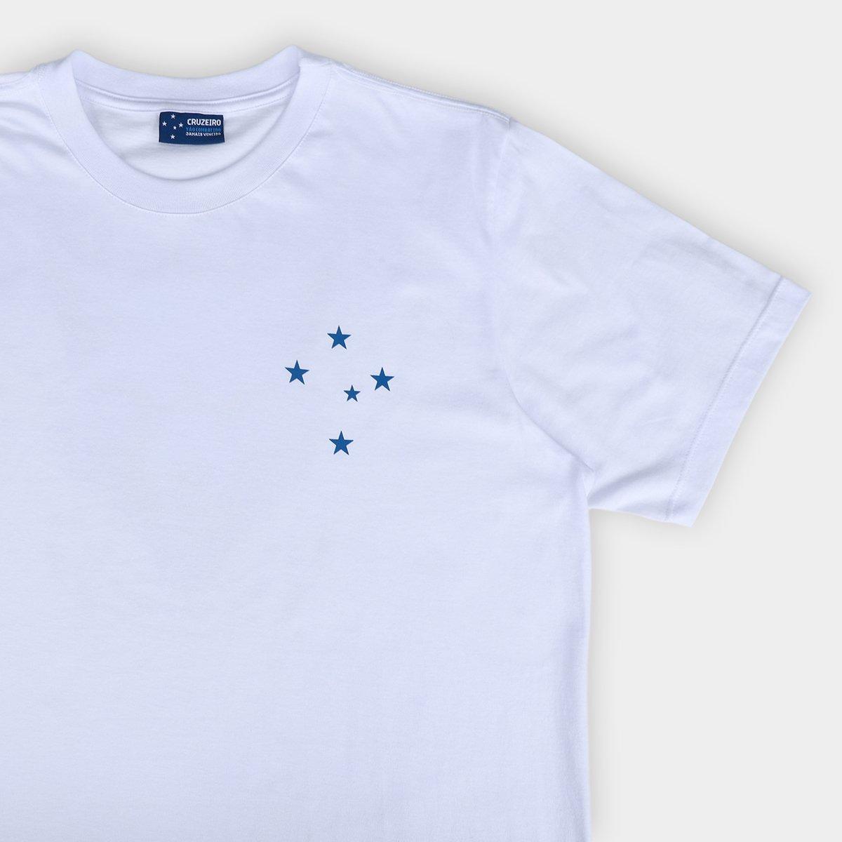 Camiseta Cruzeiro Clássica Masculina - 6