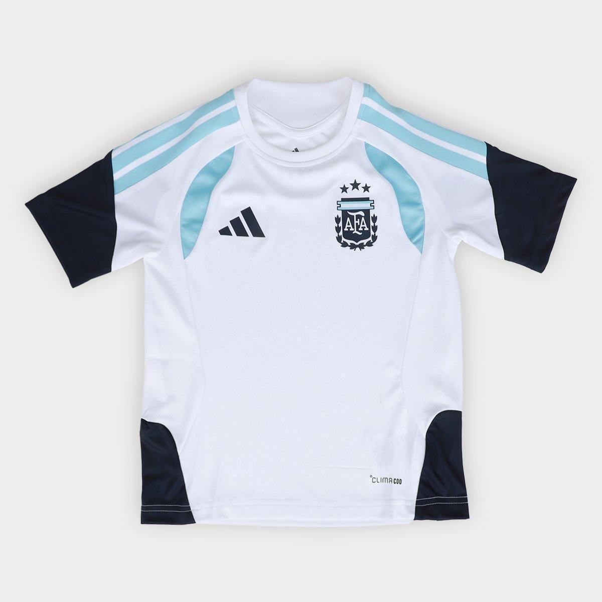 Camisa Seleção Infantil Argentina Treino 2026 Adidas - 1
