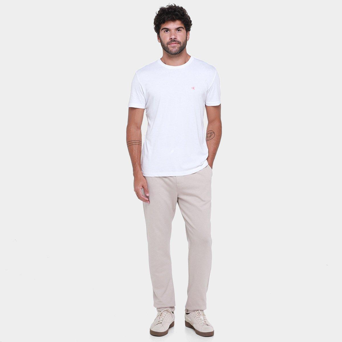 Calça Calvin Klein Suedine Soft Louge Masculina - 4