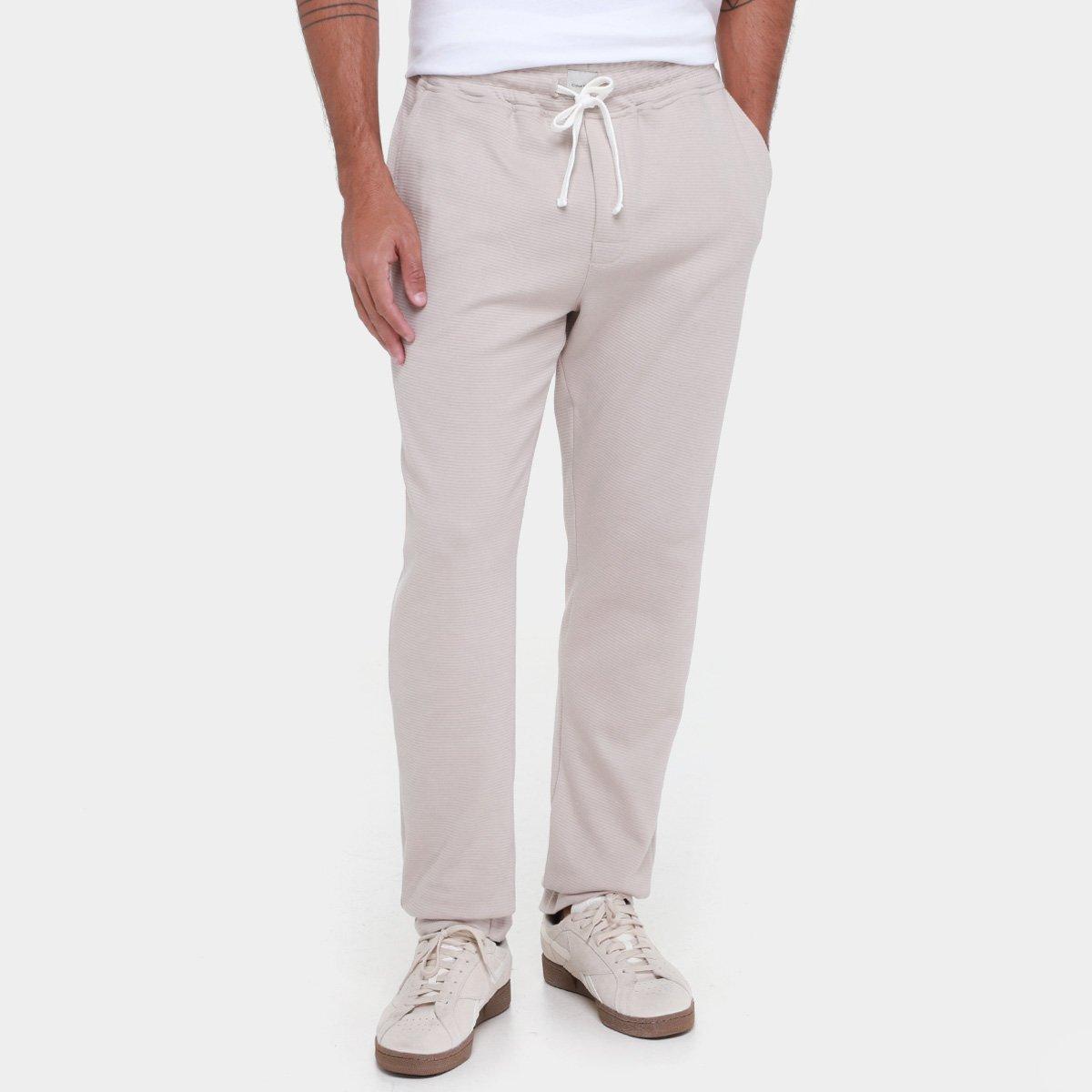 Calça Calvin Klein Suedine Soft Louge Masculina - 1